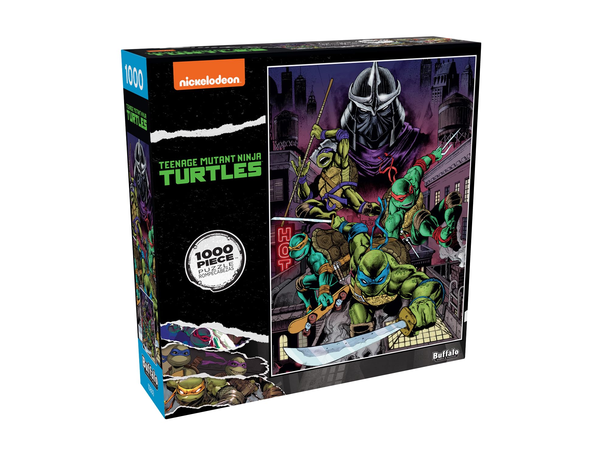 Foto 3 | Rompecabezas Buffalo Games Heroes In A Half-shell 1000 Piezas - Venta Internacional.