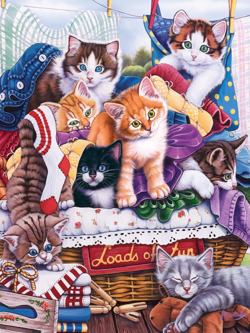 Foto 3 pulgar | Rompecabezas Masterpieces Loads Of Fun, 300 Piezas, 45 X 60 Cm - Venta Internacional.