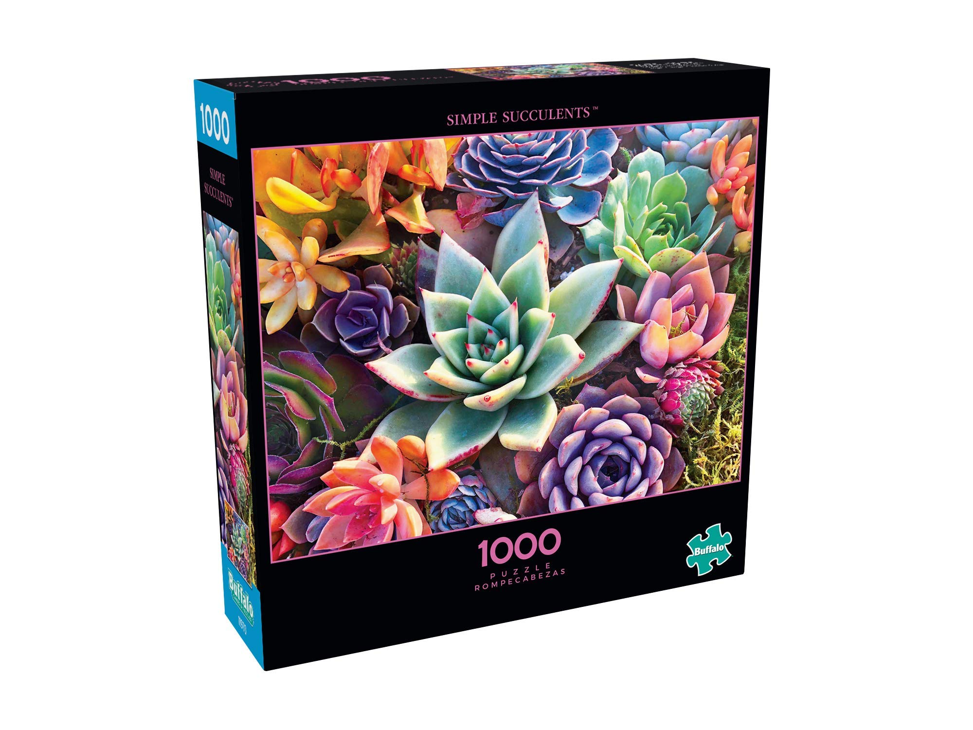 Foto 4 pulgar | Rompecabezas Buffalo Games Simple Suculent De 1000 Piezas - Venta Internacional.