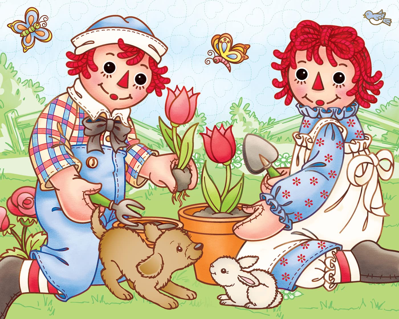 Foto 4 pulgar | Juego De Rompecabezas Masterpieces Raggedy Ann, Paquete De 4 Unidades, 100 Piezas Para Niños - Venta Internacional.