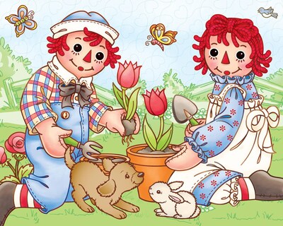 Foto 3 | Juego De Rompecabezas Masterpieces Raggedy Ann, Paquete De 4 Unidades, 100 Piezas Para Niños - Venta Internacional.