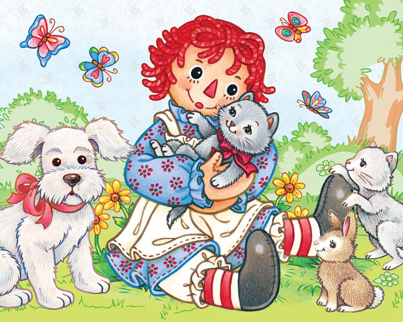 Foto 5 pulgar | Juego De Rompecabezas Masterpieces Raggedy Ann, Paquete De 4 Unidades, 100 Piezas Para Niños - Venta Internacional.