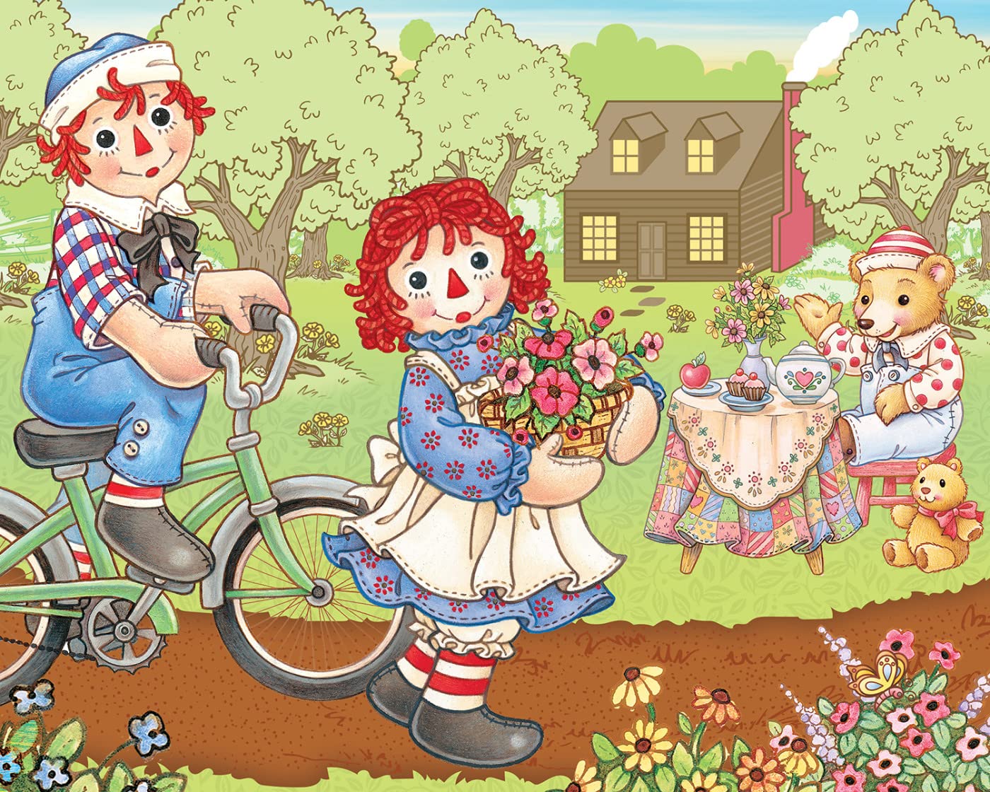 Foto 7 pulgar | Juego De Rompecabezas Masterpieces Raggedy Ann, Paquete De 4 Unidades, 100 Piezas Para Niños - Venta Internacional.