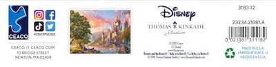 Foto 4 | Rompecabezas Ceaco Thomas Kinkade Disney La Bella Y La Bestia - Venta Internacional.