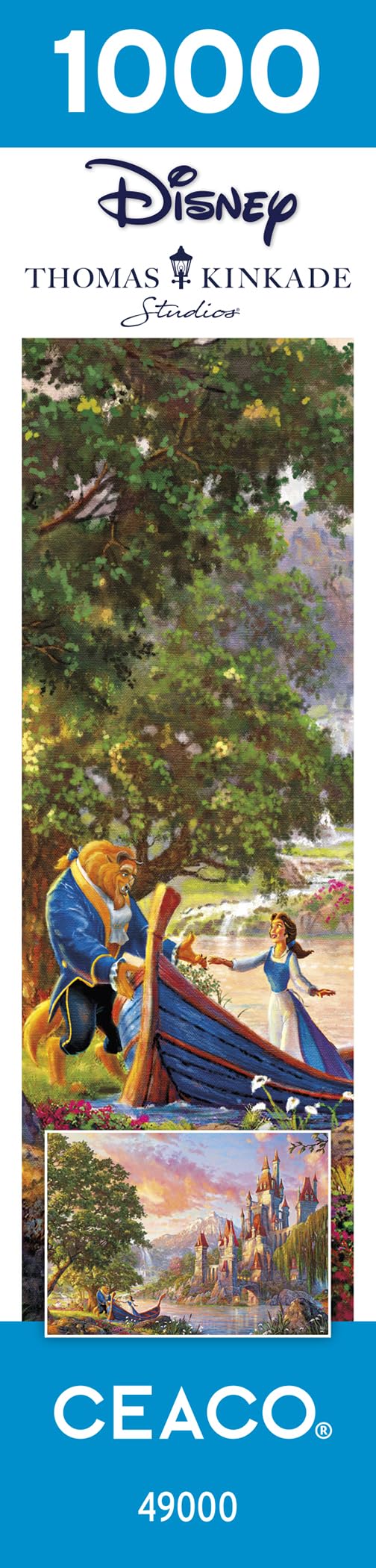 Foto 6 pulgar | Rompecabezas Ceaco Thomas Kinkade Disney La Bella Y La Bestia - Venta Internacional.