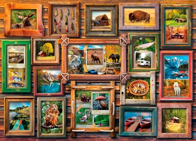 Foto 1 | Rompecabezas Ceaco Rustic Frames 1000 Piezas - Venta Internacional.