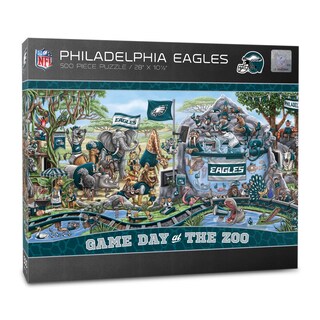 Foto 1 | Puzzle Youthefan: Día Del Partido De Los Philadelphia Eagles De La Nfl En The Zoo - Venta Internacional.