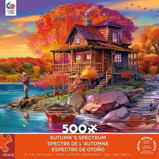 Foto 2 | Rompecabezas Ceaco Autumn's Spectrum 500 Piezas - Venta Internacional.