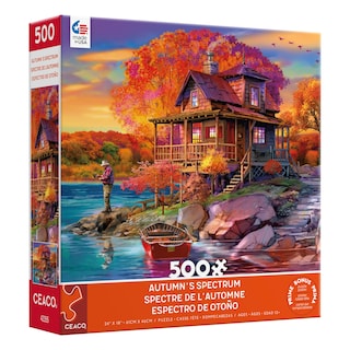 Foto 3 | Rompecabezas Ceaco Autumn's Spectrum 500 Piezas - Venta Internacional.