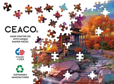 Foto 5 | Rompecabezas Ceaco Autumn's Spectrum 500 Piezas - Venta Internacional.
