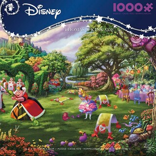 Foto 2 | Rompecabezas Ceaco Thomas Kinkade Disney Queen Of Hearts 1000 Piezas - Venta Internacional.
