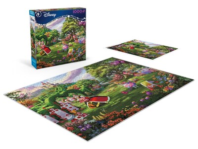Foto 4 | Rompecabezas Ceaco Thomas Kinkade Disney Queen Of Hearts 1000 Piezas - Venta Internacional.