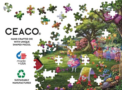 Foto 5 | Rompecabezas Ceaco Thomas Kinkade Disney Queen Of Hearts 1000 Piezas - Venta Internacional.