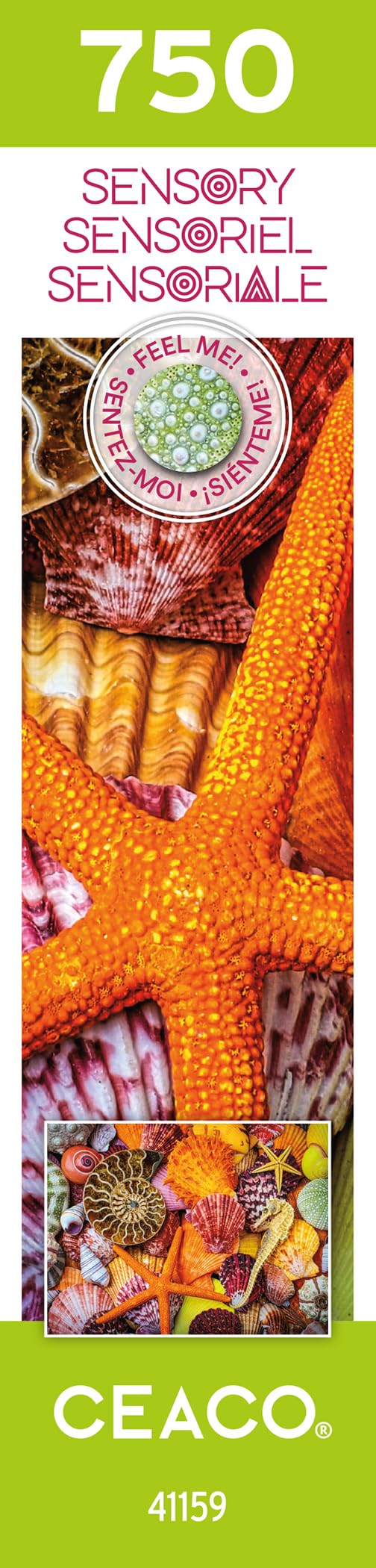 Foto 8 pulgar | Rompecabezas Ceaco Sensory Starfish And Shells 750 Piezas - Venta Internacional.