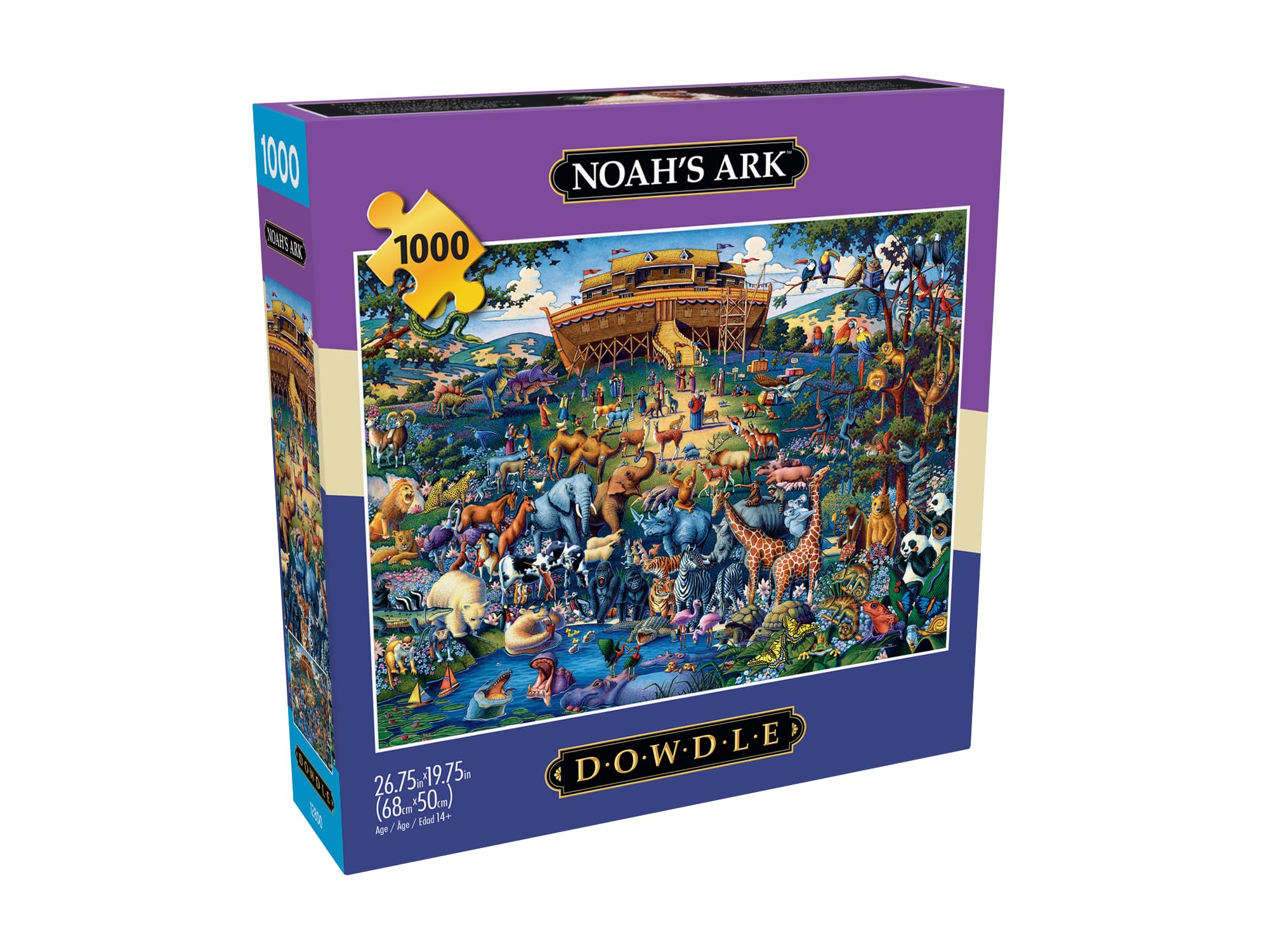 Foto 4 pulgar | Rompecabezas Buffalo Games Dowdle Noah's Ark 1000 Piezas - Venta Internacional.