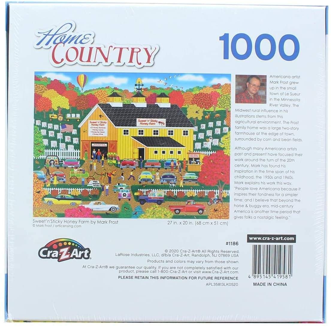 Foto 4 pulgar | Rompecabezas Cra-z-art Roseart Home Country 1000 Piezas - Venta Internacional.