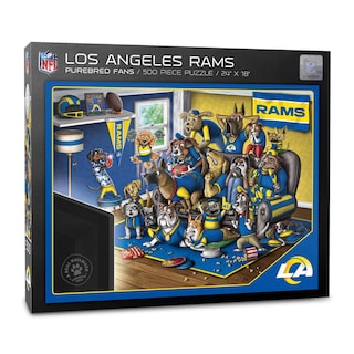 Foto 1 | Puzzle Youthefan Nfl Los Angeles Rams Purebred Fans, 500 Unidades - Venta Internacional.