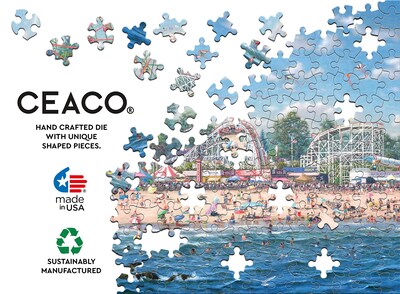 Foto 5 | Rompecabezas De Ceaco Thomas Kinkade Inspirations Coney Island - Venta Internacional.