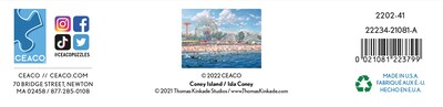 Foto 7 | Rompecabezas De Ceaco Thomas Kinkade Inspirations Coney Island - Venta Internacional.