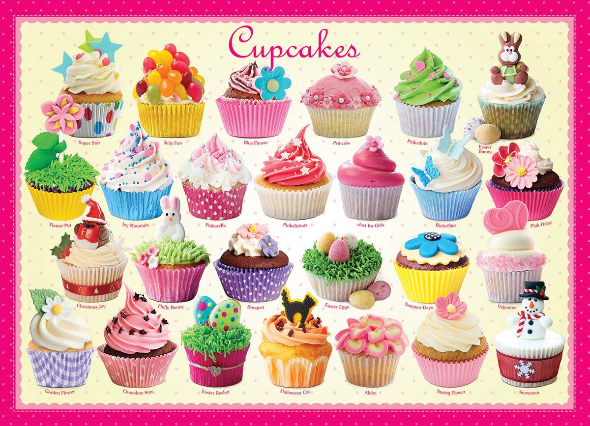 Foto 3 pulgar | Puzzle Eurographics Cupcakes De 100 Piezas - Venta Internacional.