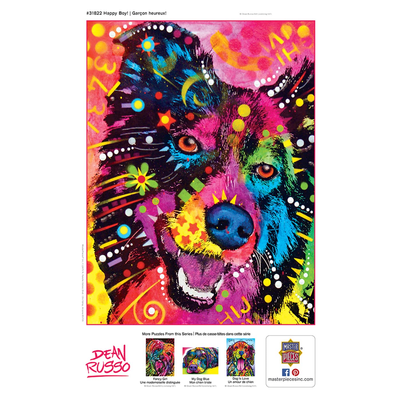 Foto 5 pulgar | Rompecabezas Masterpieces Happy Boy De 300 Piezas Con Ez Grip - Venta Internacional.