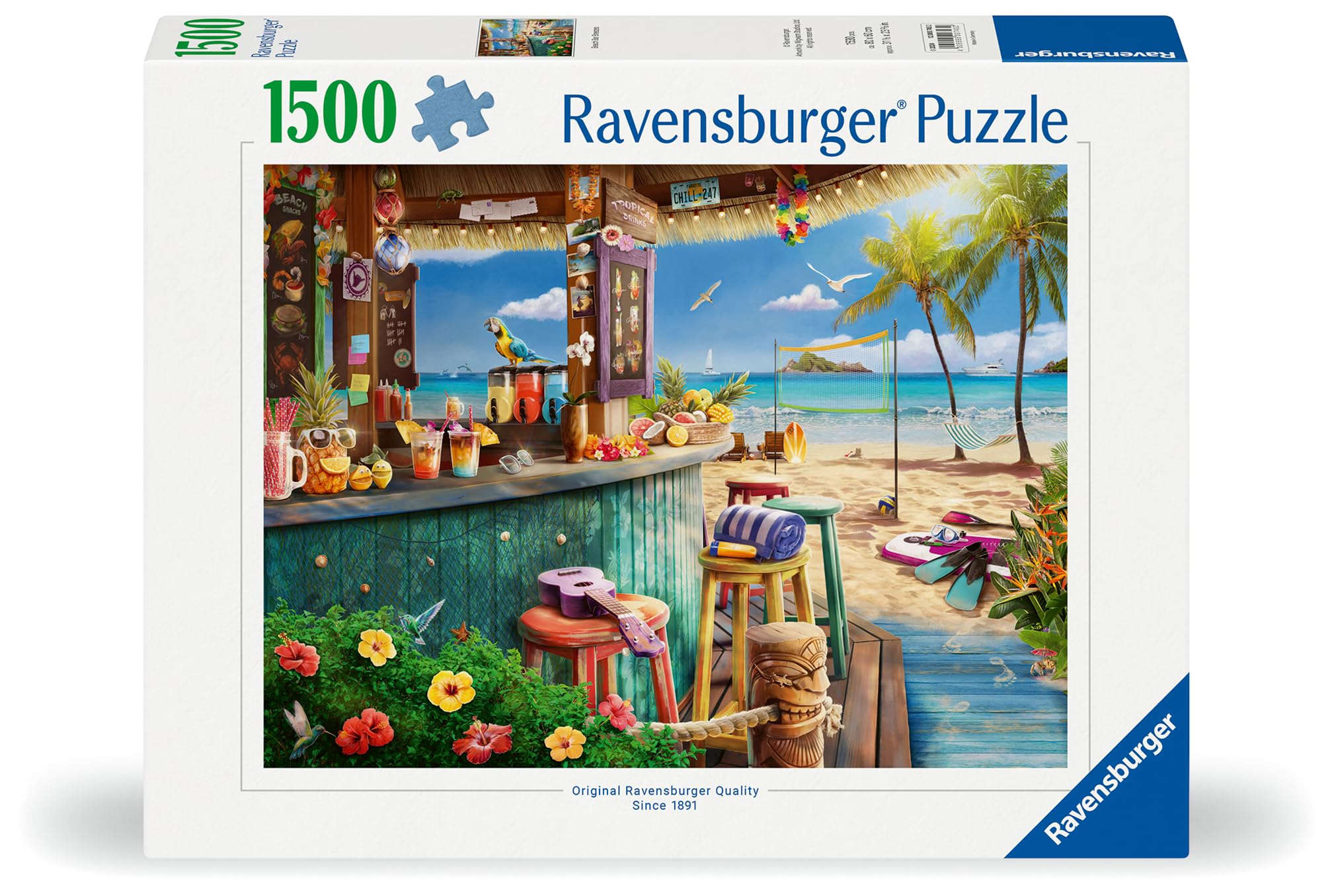 Foto 3 pulgar | Rompecabezas Ravensburger Beach Bar Breezes 1500 Piezas - Venta Internacional.