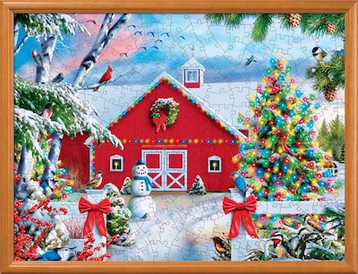 Foto 5 | Rompecabezas Masterpieces Country Christmas 300 Piezas - Venta Internacional.