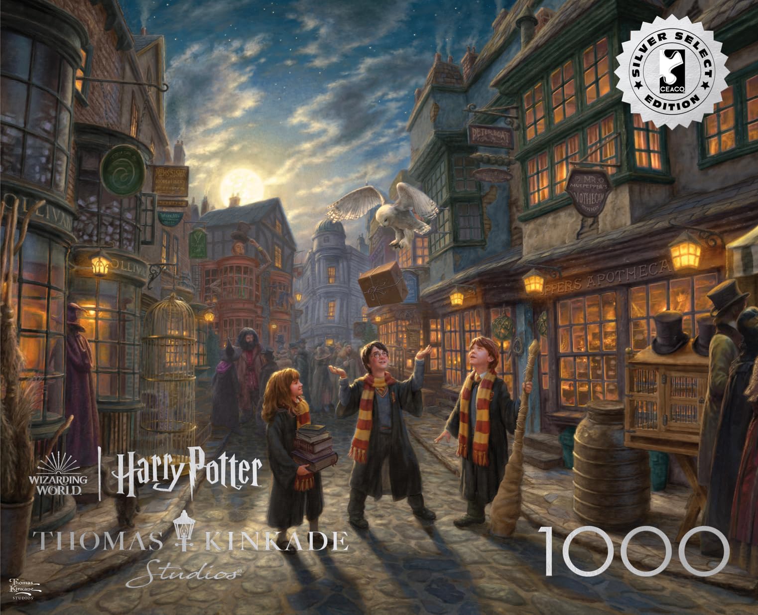 Foto 2 pulgar | Rompecabezas Buffalo Games Diagon Alley 1000 Piezas - Venta Internacional.