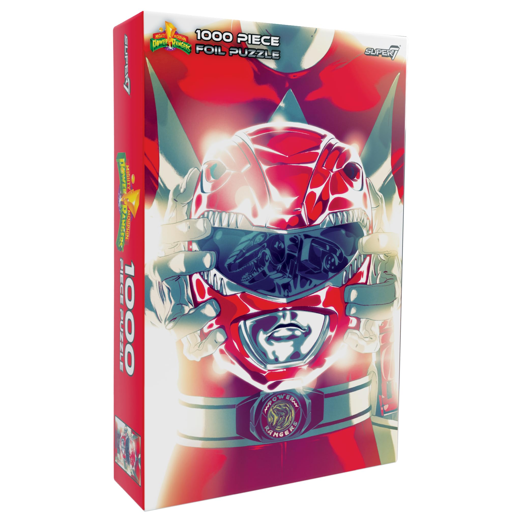 Foto 3 pulgar | Puzzle Super7 Mighty Morphin Power Rangers Red Ranger, 1000 Unidades - Venta Internacional.