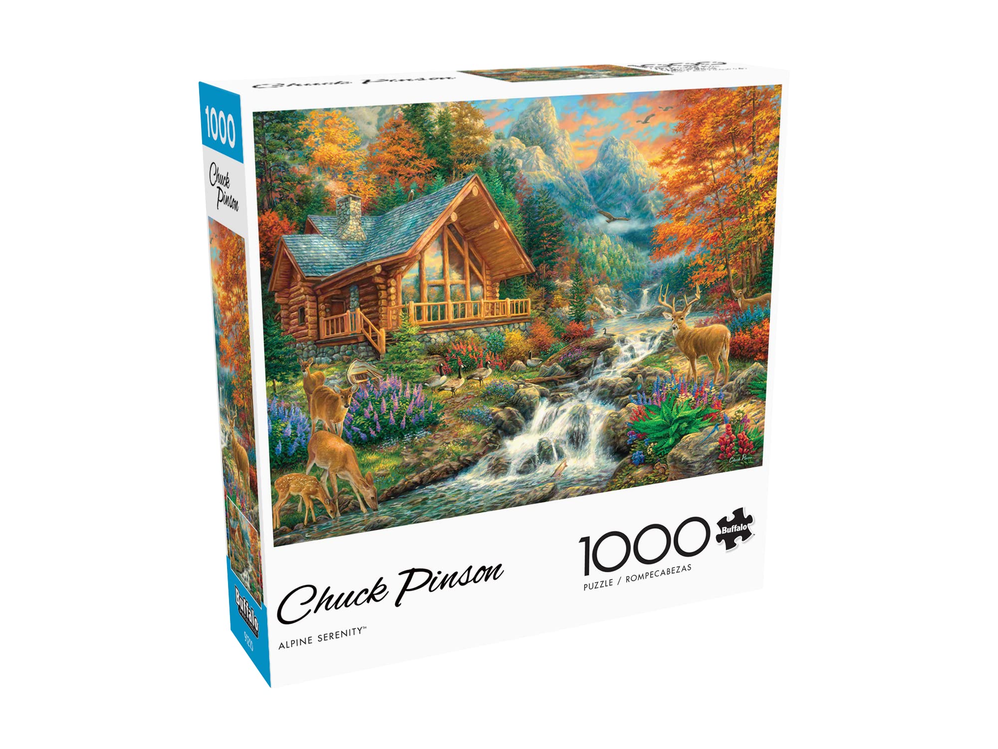 Foto 3 | Rompecabezas Buffalo Games Alpine Serenity 1000 Piezas - Venta Internacional.