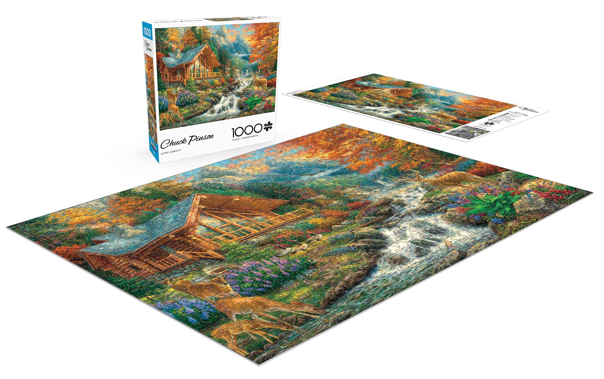 Foto 5 pulgar | Rompecabezas Buffalo Games Alpine Serenity 1000 Piezas - Venta Internacional.