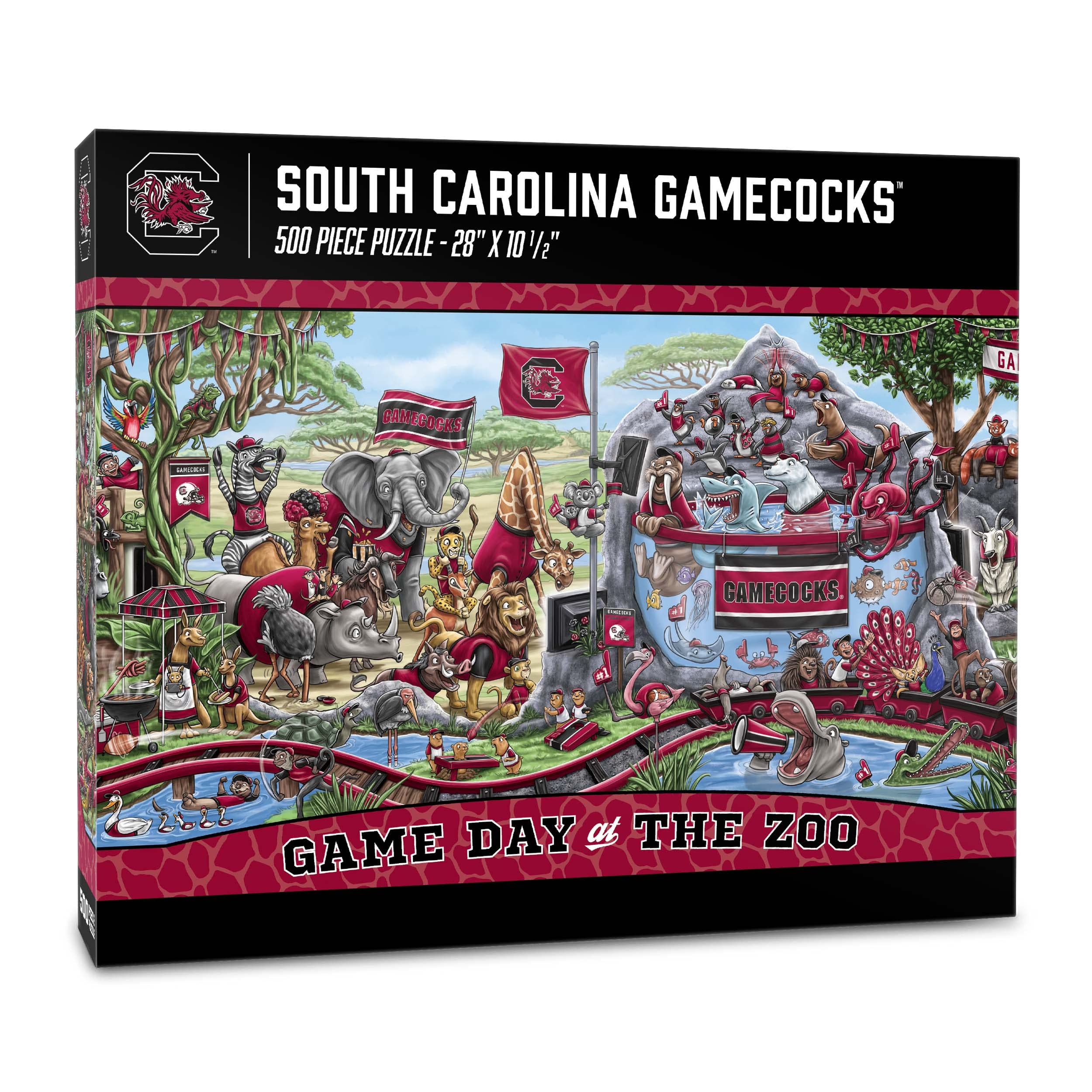 Foto 2 pulgar | Puzzle Youthefan: Día Del Partido De Los Gamecocks De La Ncaa De Carolina Del Sur - Venta Internacional.