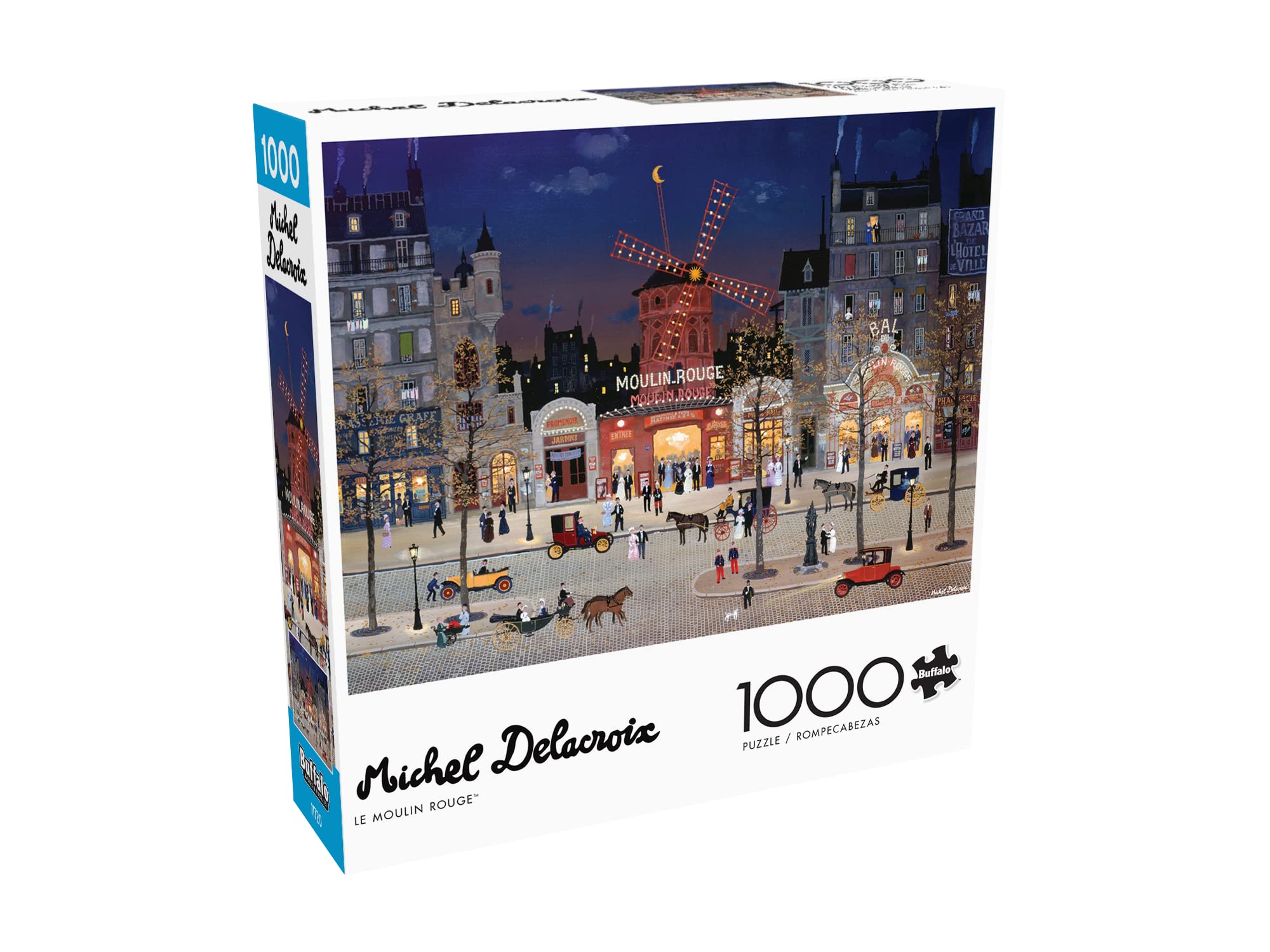 Foto 4 pulgar | Rompecabezas Buffalo Games Michel Delacroix Le Moulin Rouge - Venta Internacional.