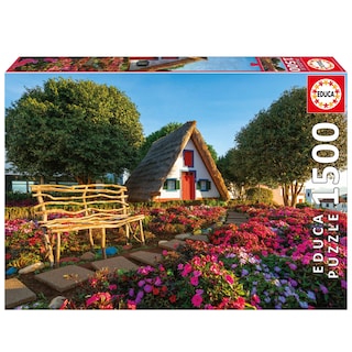 Foto 1 | Rompecabezas Educa Santana, Madeira, 1500 Piezas Con Pegamento, 14 O Más - Venta Internacional.