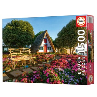 Foto 6 | Rompecabezas Educa Santana, Madeira, 1500 Piezas Con Pegamento, 14 O Más - Venta Internacional.