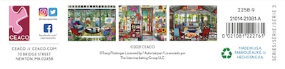 Foto 5 | Rompecabezas Ceaco Tracy Flickinger Lake Cabin 300 Piezas - Venta Internacional.