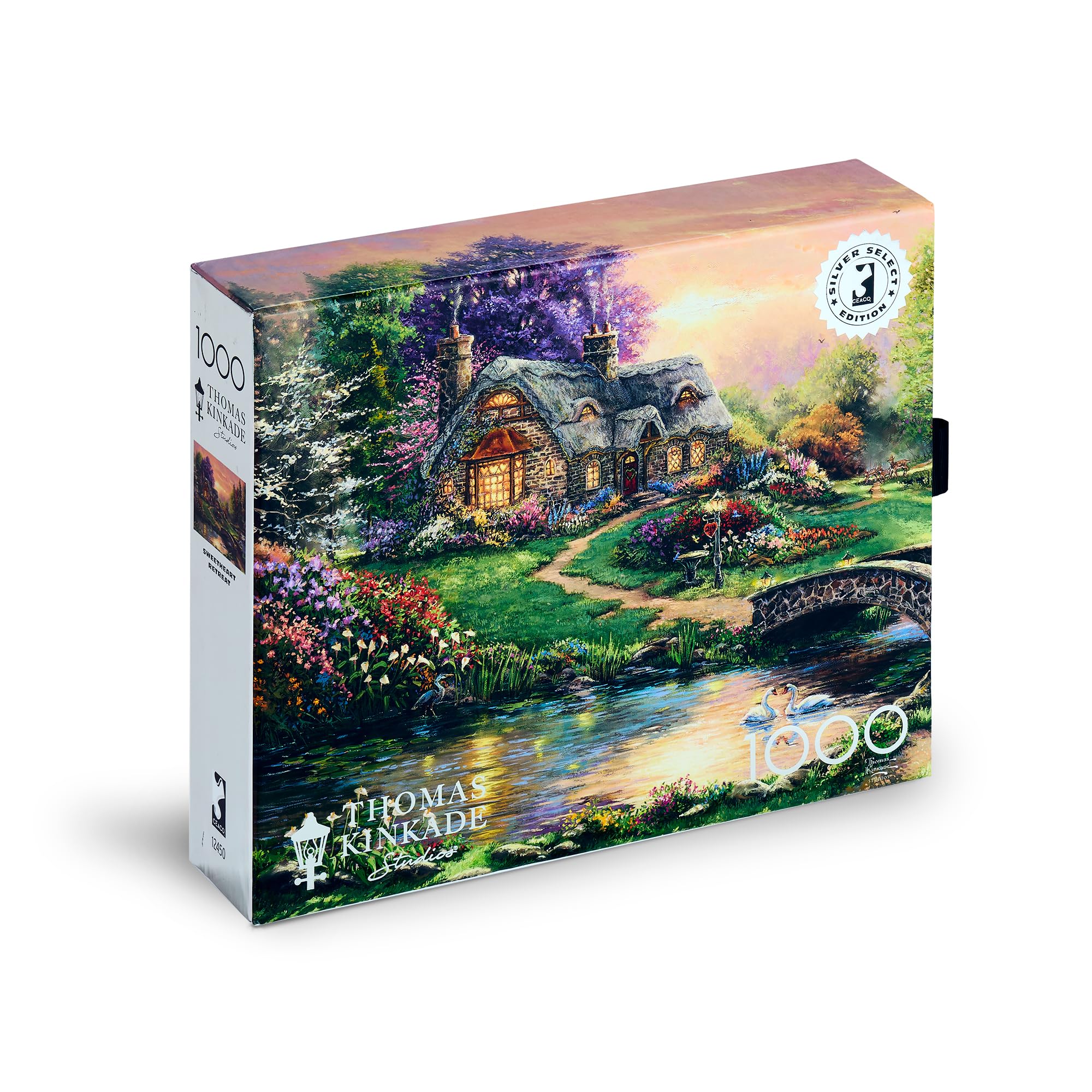 Foto 4 pulgar | Rompecabezas Ceaco Silver Select Thomas Kinkade 1000 Piezas - Venta Internacional.