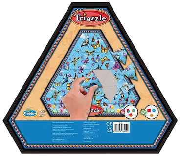 Foto 7 | Brain Puzzle Thinkfun Triazzle Con Mariposas A Juego - Venta Internacional.
