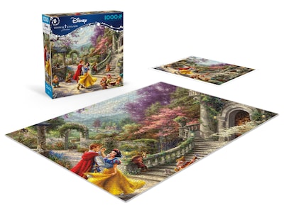 Foto 5 | Rompecabezas Ceaco Disney Thomas Kinkade Blancanieves 1000 Piezas - Venta Internacional.