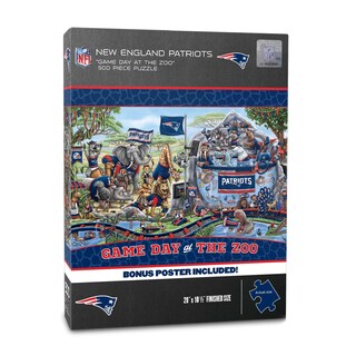 Foto 1 | Puzzle Youthefan: Día Del Partido De Los New England Patriots De La Nfl En El Zoológico - Venta Internacional.