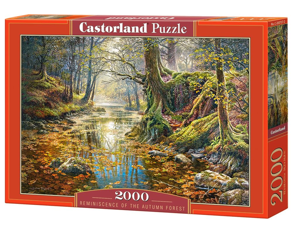 Rompecabezas Castorland Reminiscence Autumn Forest 2000 Piezas - Venta Internacional.
