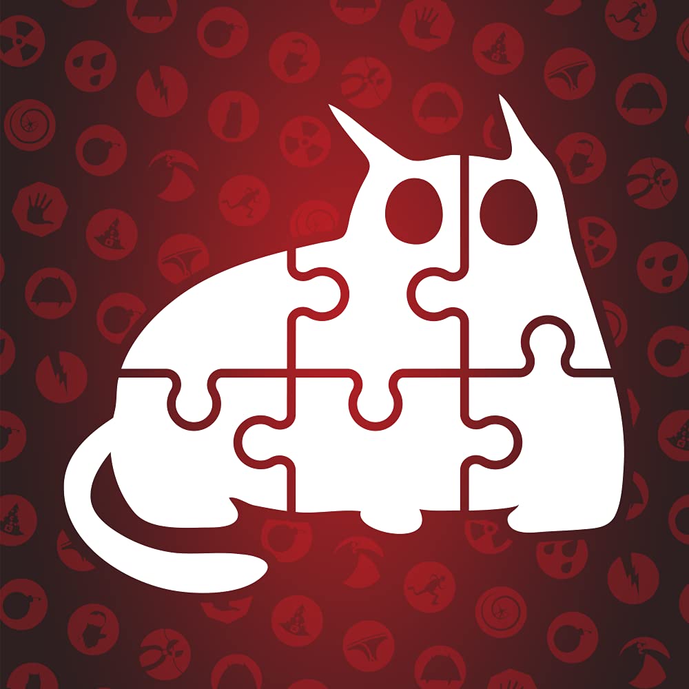 Foto 4 | Pendientes Puzzle Exploding Kittens Con Forma De Carlino Con Perla, 500 Piezas - Venta Internacional.