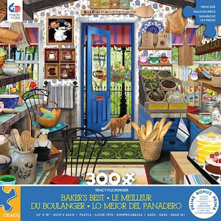 Foto 2 | Rompecabezas Ceaco Tracy Flickinger Baker's Best 300 Piezas - Venta Internacional.