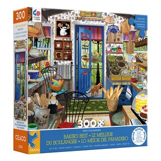 Foto 3 | Rompecabezas Ceaco Tracy Flickinger Baker's Best 300 Piezas - Venta Internacional.