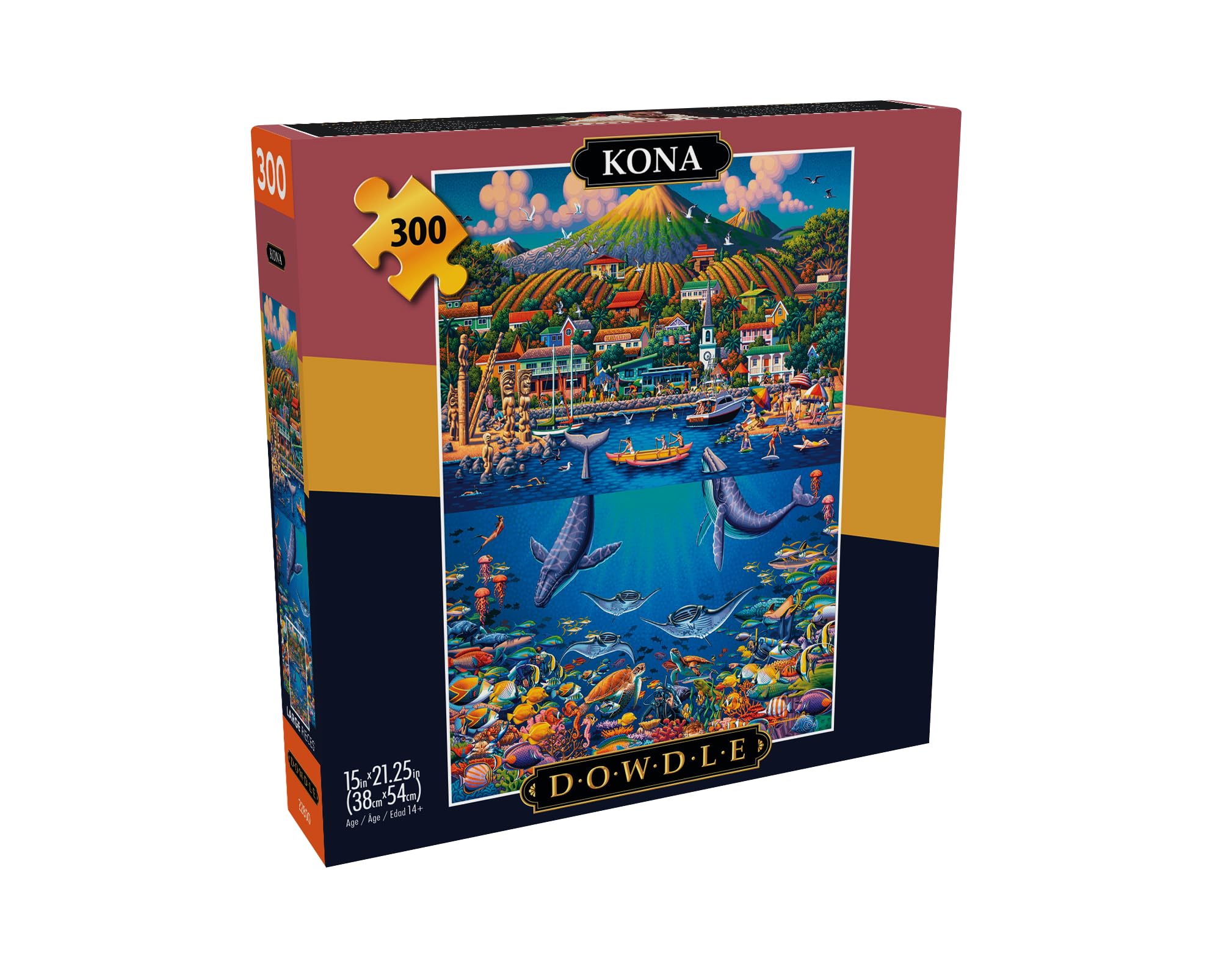 Foto 4 pulgar | Rompecabezas Buffalo Games Dowdle Kona 300 Piezas - Venta Internacional.