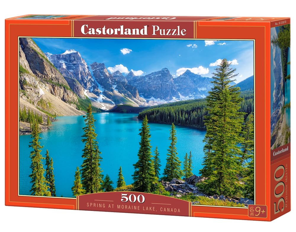 Foto 2 pulgar | Rompecabezas Castorland Spring At Moraine Lake, 500 Piezas - Venta Internacional.