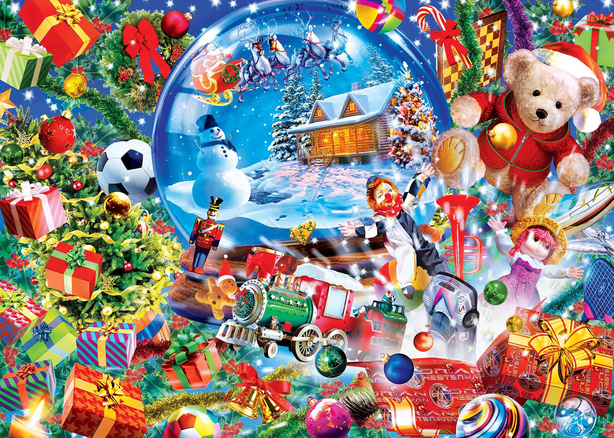 Foto 3 pulgar | Rompecabezas Masterpieces Snow Globe Dreams, 500 Piezas - Venta Internacional.