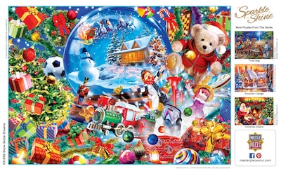 Foto 4 | Rompecabezas Masterpieces Snow Globe Dreams, 500 Piezas - Venta Internacional.