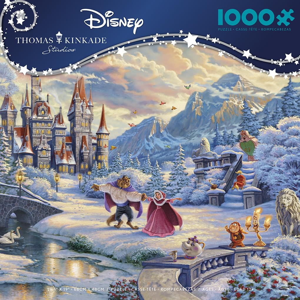 Foto 2 | Rompecabezas Ceaco Disney Thomas Kinkade La Bella Y La Bestia - Venta Internacional.