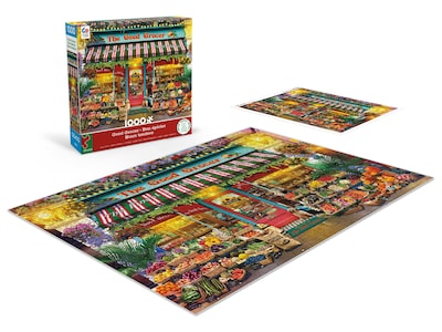 Foto 4 | Rompecabezas Ceaco Gary Walton Shop Windows Good Grocer, 1000 Unidades - Venta Internacional.